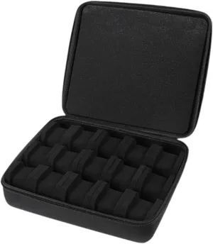 Case commonplace copper Display Holder Handbag Men Women Sponge Lined Watch Holder Carrying Case for Sports Smartwatch Storage Box Watch Travel 