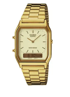 Casio Classic Gold Digital Analog Watch AQ230GA-9DS