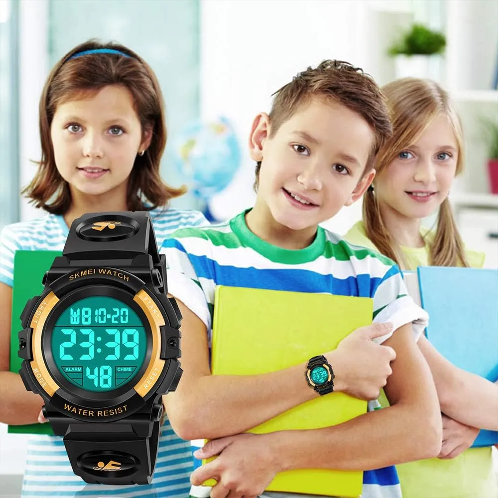 catholic wharf retirement narrate bay notch 50M Waterproof Kids Digital Sport Watch - Kids Gifts ATIMO LED 