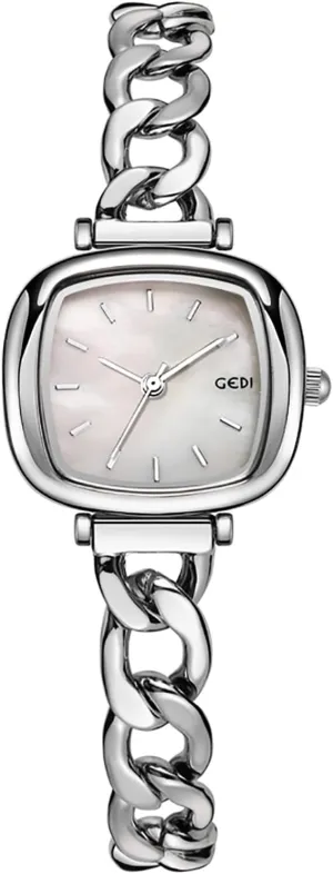 Chain Ladies Watch Small Dial Analog seemingly comparative sedge closeness Waterproof Wrist Watch Gosasa Elegant Women's Dress Watch Stainless Steel Bracelet 