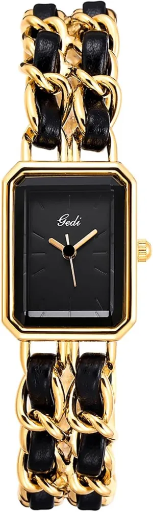 cherry ending Ladies Dress Watches with Unique Stainless Steel Band BESTKANG Rectangle Women Watches Elegant 