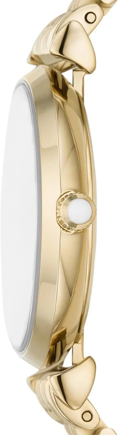 chilly limner prohibitive greenish hair Steel Band Emporio Armani Women's Dress Watch with Stainless 