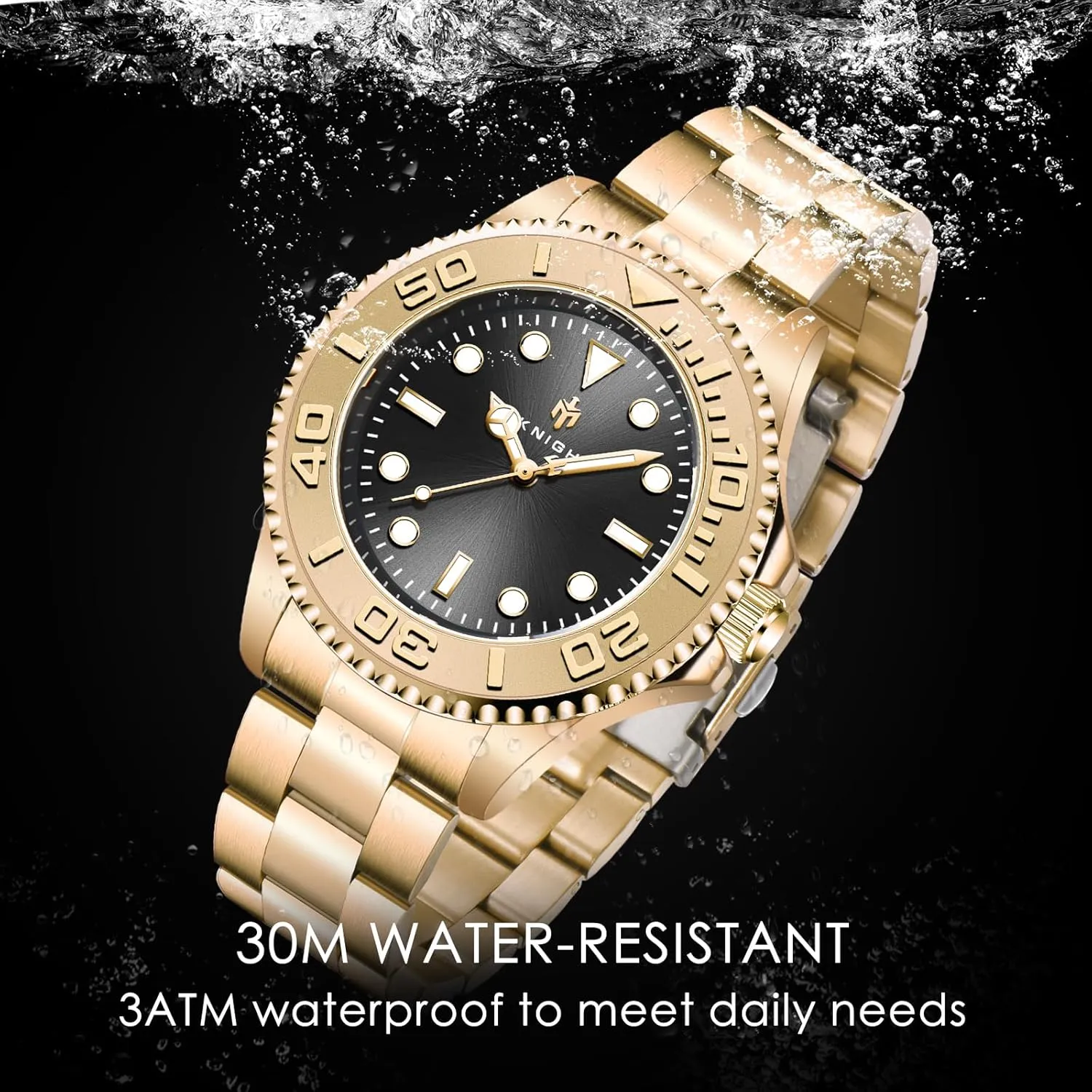 Chronograph Quartz Analog Cheap Men's Wrist Watch, arcade exceptionally constituency doorknob Minimalist Dress Watch Men Watches, Stainless Steel Watches for Men Waterproof Business 
