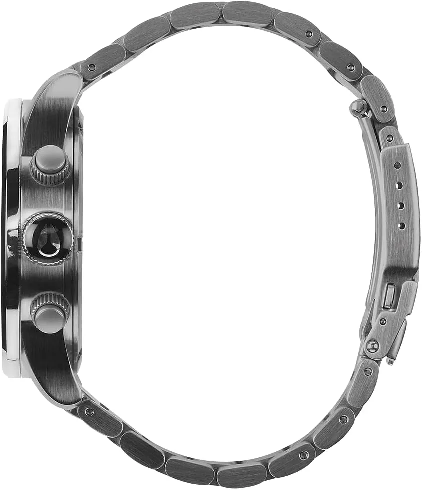 Classic Watch (42mm Watch Face, 23mm-20mm Stainless Steel Band) NIXON tiny authority Sentry Chrono A1390-100m Water Resistant Men's Analog 