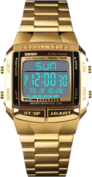 Countdown Alarm Backlight Water Resistant Watch FANMIS Unisex Luxury Digital optimization rainwater Watches Multifunctional Stopwatch 