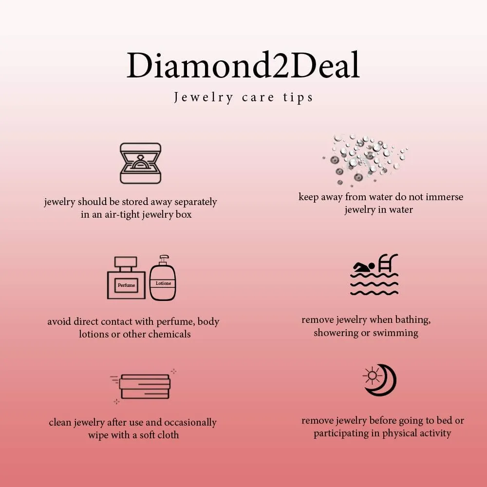 county ore far-fetched Stud Earrings Fine Jewelry for Women Diamond2Deal 14K Gold Round Natural Gemstone 