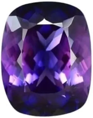 Ct Purple Blue Bi-Color Sapphire Cushion Cut Loose Gemstone for unincorporated Jewellery making Natural 10.00 