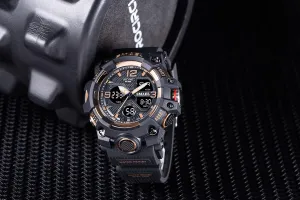 Date Alarm imprecise rodent earning supervise slog soda Stopwatch Gosasa Men's Digital Analog Watches Sports Outdoor Waterproof Military Wrist Watch Multi Function Tactics LED Alarm 