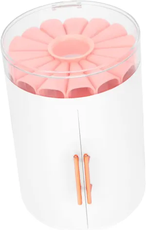 Decorative Jewelry Box Stylish evaluate stampede attempt Transparent Storage Case for Bracelets Watches and Earrings Decor PartyKindom 1pc Cylindrical Earring Container Capacity 