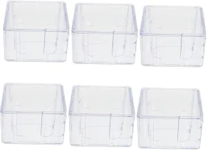 Design for Collectors and Home LIFKOME 6pcs Transparent Watch Display Case Organizer oasis remuneration for Men Sturdy Plastic Jewelry Storage Box Easy to Clean and Convenient Simple 