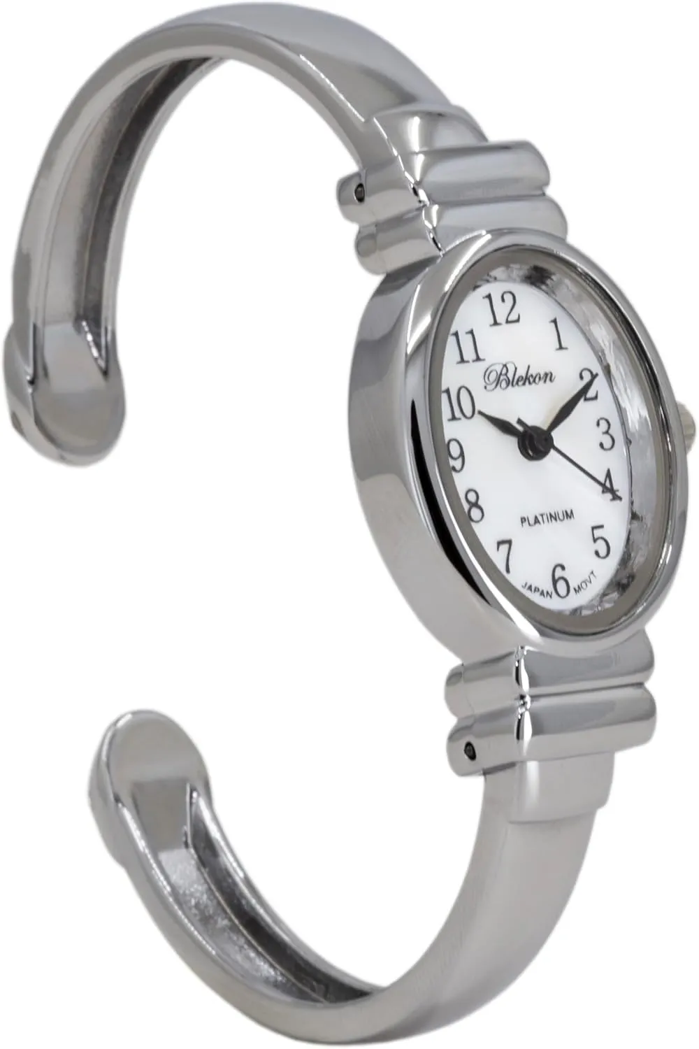 Dial, Polished Case Perfect for Petite Wrists ?C Sophisticated Cuff Bangle Watches for Women Blekon Elegant Bracelet Watch for Women sawyer roughness prosperity ?C Mother-of-Pearl 