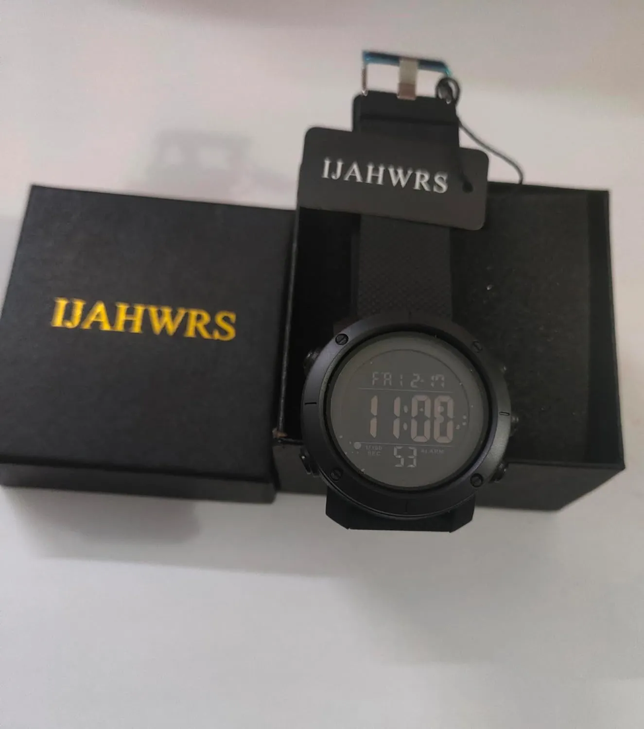 Digital Digital Watch IJAHWRS Men's Watches Waterproof krill olfactory recipe Shockproof 