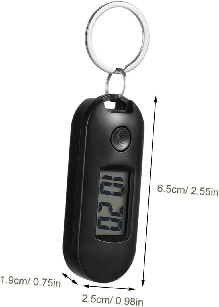 Digital Watch Electronic Watch Key Chain Watches Digital Pocket Watch with Chain premiere Digital Watch Small 