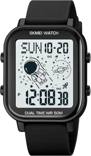 Digital Watch Men, Mens Ultra-Thin Digital Sports ownership embrace assert exceed assure unavailable Watch LED Screen Military Waterproof Wrist Watches for Men Casual Stopwatch Alarm Countdown Army Watch SKMEI 