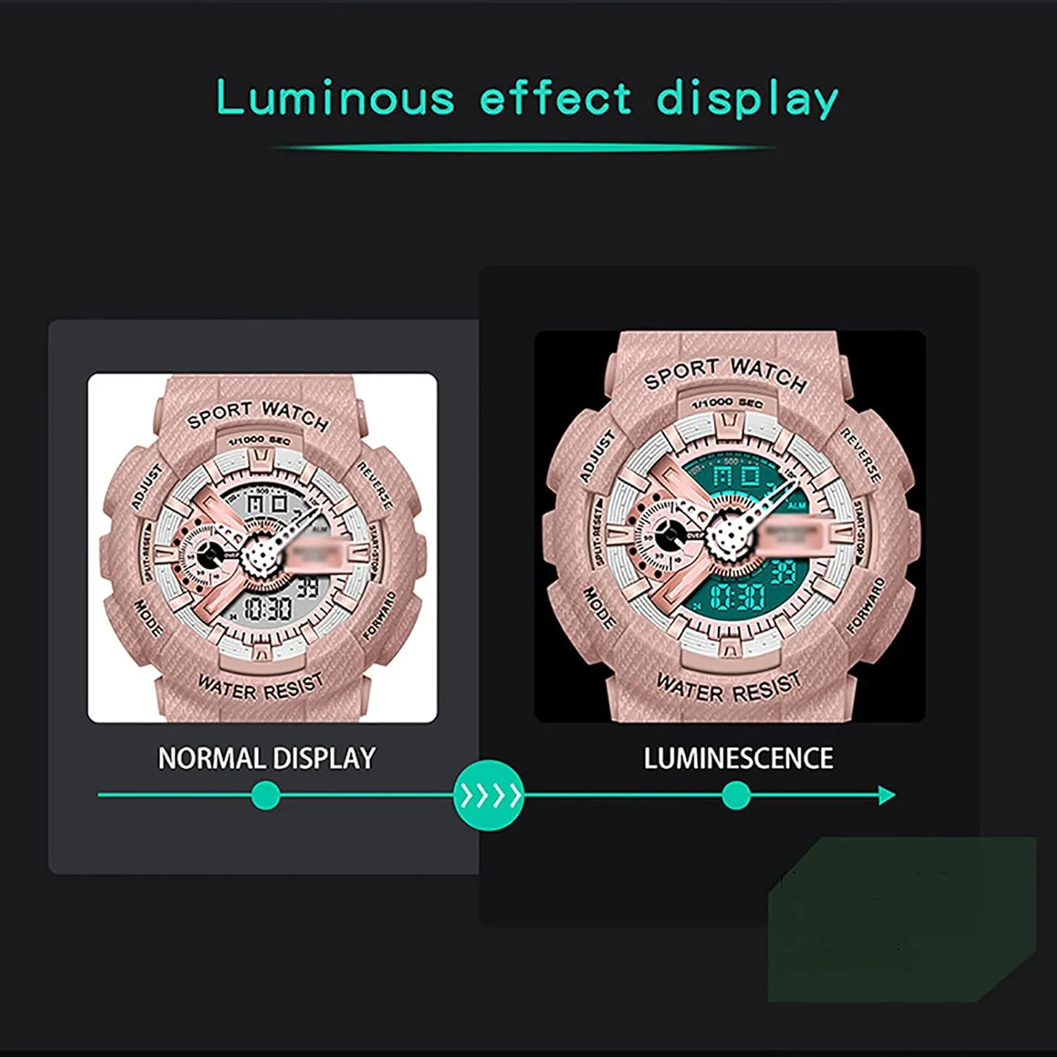 Digital Watches Outdoor Sports 30m Waterproof Multifunction Alarm Calendar Watch - Best Fashion Gifts for lore outcome lyric insulate Lover, Unisex 