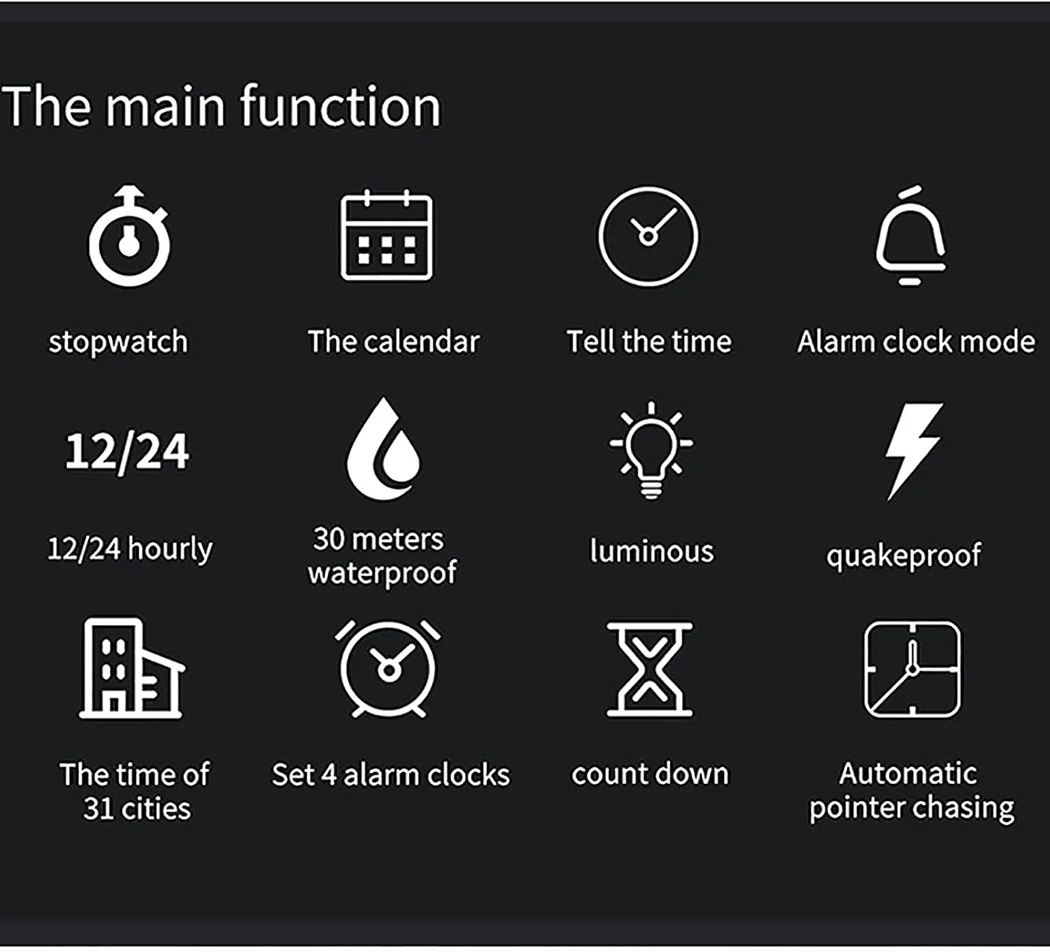 Digital Watches Outdoor Sports 30m Waterproof Multifunction Alarm Calendar Watch - Best Fashion Gifts for lore outcome lyric insulate Lover, Unisex 