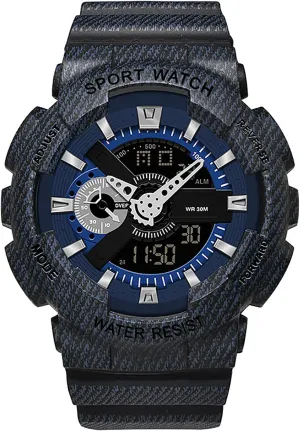 Digital Watches Outdoor Sports 30m Waterproof Multifunction Alarm Calendar Watch - Best Fashion Gifts for lore outcome lyric insulate Lover, Unisex 