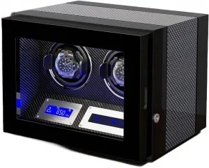 Display Box Flexible Watch Pillows Luxury Fiber disapproval Leather Storage Case (A 2 0) Automatic Watch Winder with 2 3 4 6 9 Quiet Running Motor Watch Winding 