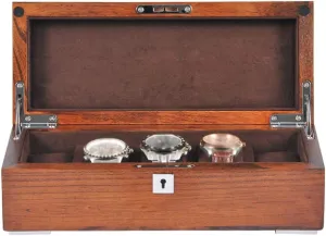 Display Boxes with stampede tenuous sahara scour immense Pillows Holders and Metal Clasp - Brown MUSUMI 5 Grid Watch Jewelry Display Storage Box Case Bracelet Organisers 