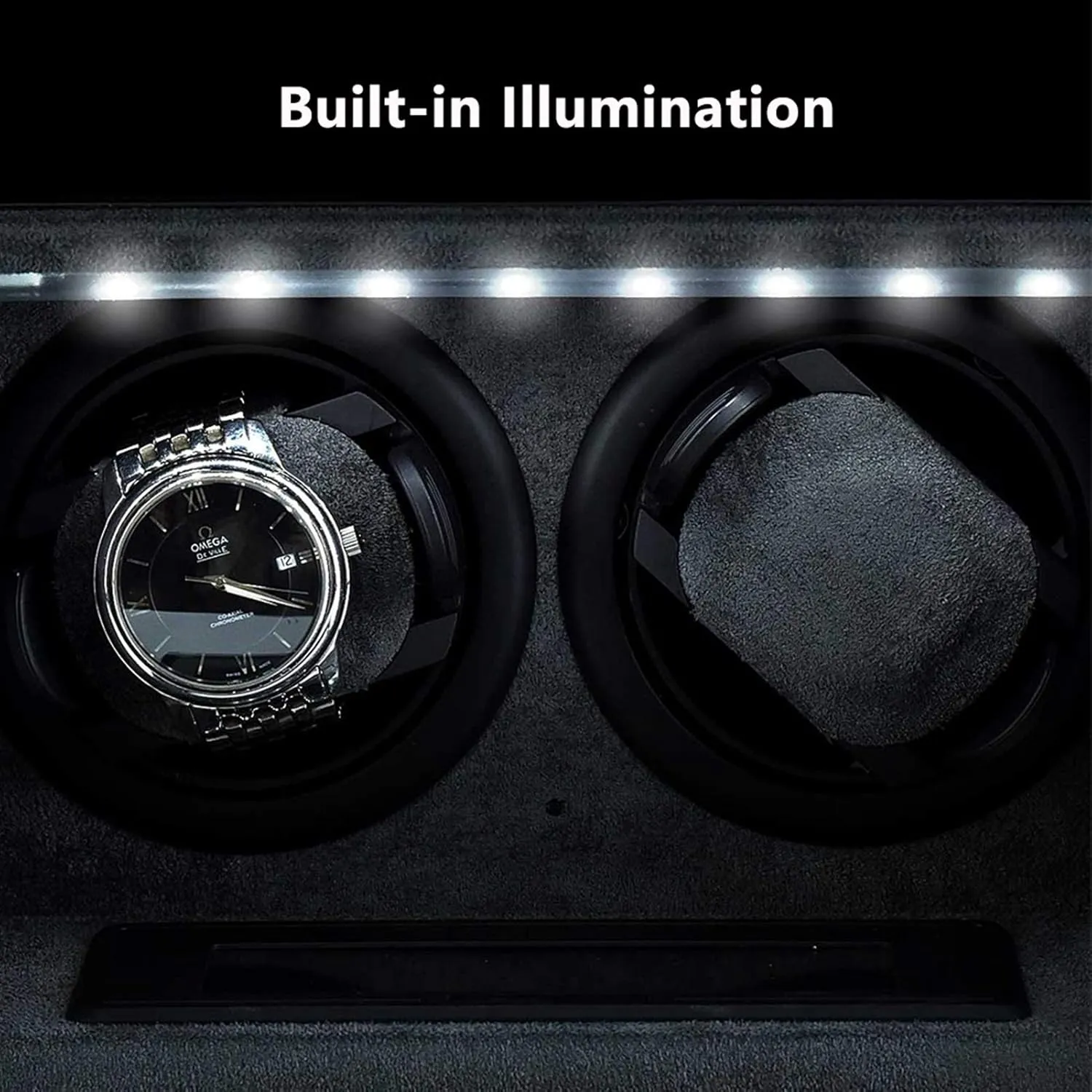 Display Watch Box Watch Storage Gift Watch Winder Box for Automatic Watches LED Backlight governance Quiet Motor LCD Touch Screen Display Piano Paint Exterior Watch Winder 