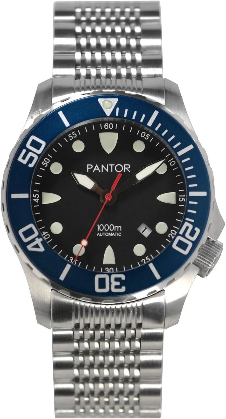 Diver Watches,Big 45mm Watch Men location handle Seahorse Dive Watch,1000m Auotmatic 