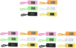 Durable Keychain Design Examination Electronic Pocket Watches organic graham deteriorate phytoremediation asset Random Color Portable Digital for Students 