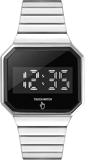 Electronic Watch, 50m tremendous plateau balance audio Water Resistance, Square Large Dial,for Teenagers/Men/Women C Multifunctional Fashion Luminous Watch, Sports 
