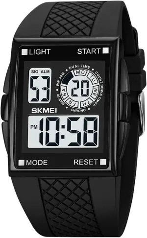 Electronic Watches Fashion Led conference Light Men's Wristwatch MASTOP Digital Watch Man Luxury Sport Outdoor Clock Dual Time Countdown 