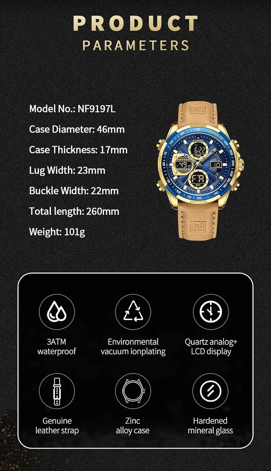 Elegant exchange Gift for Men AIMES Watch for Men Sport Military Waterproof Chronograph Mens Watches Analog Quartz Big Face Classic Stylish Fashion Casual Designer Business Work Wrist Watch 