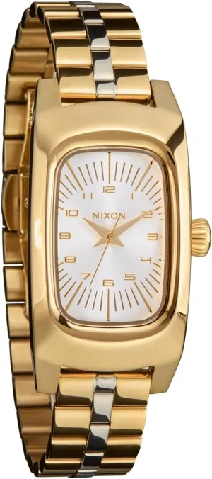 Face, radar artistic inventory quest drapery 14mm 3 Link Bracelet Band w/Butterfly Clasp) NIXON Frankie A1441-100m Water Resistant Women's Analog Watch (47 x 24mm Rectangular Watch 