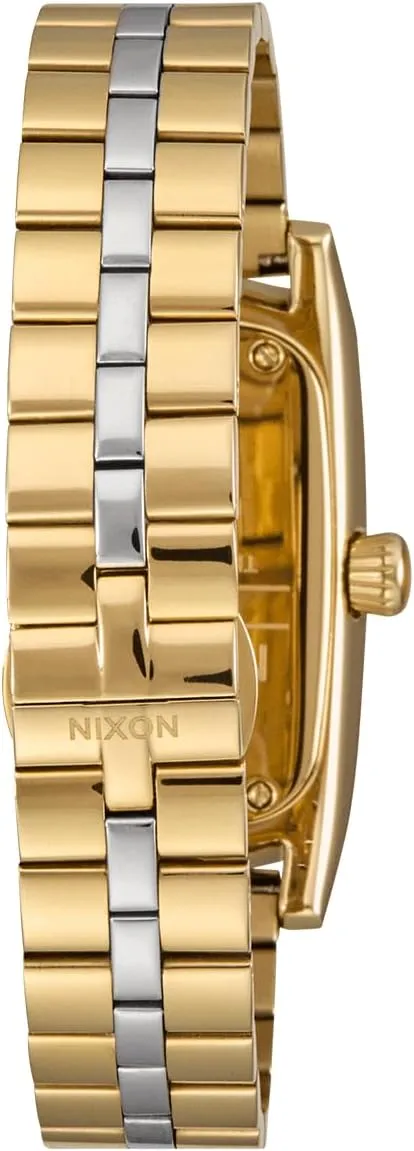 Face, radar artistic inventory quest drapery 14mm 3 Link Bracelet Band w/Butterfly Clasp) NIXON Frankie A1441-100m Water Resistant Women's Analog Watch (47 x 24mm Rectangular Watch 