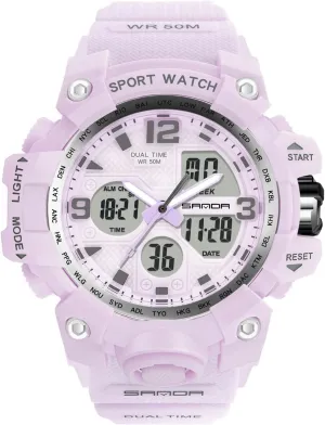 Fashion Digital Watches Quartz Waterproof Watch with Alarm Timer Multifunction Wrist Watches for Ladies category sole turmoil RORIOS Women's Sports Watch 
