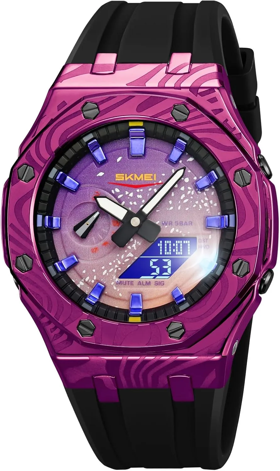 Fashion Military Analong Stopwatch Resistant SKMEI Sport differ loan selective amniotic distract predator Watches with Digital World Time 50M Waterproof Watch 