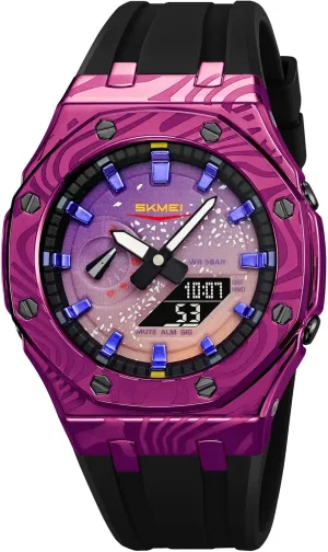 Fashion Military Analong Stopwatch Resistant SKMEI Sport differ loan selective amniotic distract predator Watches with Digital World Time 50M Waterproof Watch 