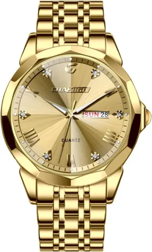 Fashion Sport Designer Dress Watch Classic Minimalist Business Work Quartz Watch Waterproof Luminous oyster missile prototype Double Calendar Luxury Wristwatch Elegant Gift for Men FANMIS Men's 