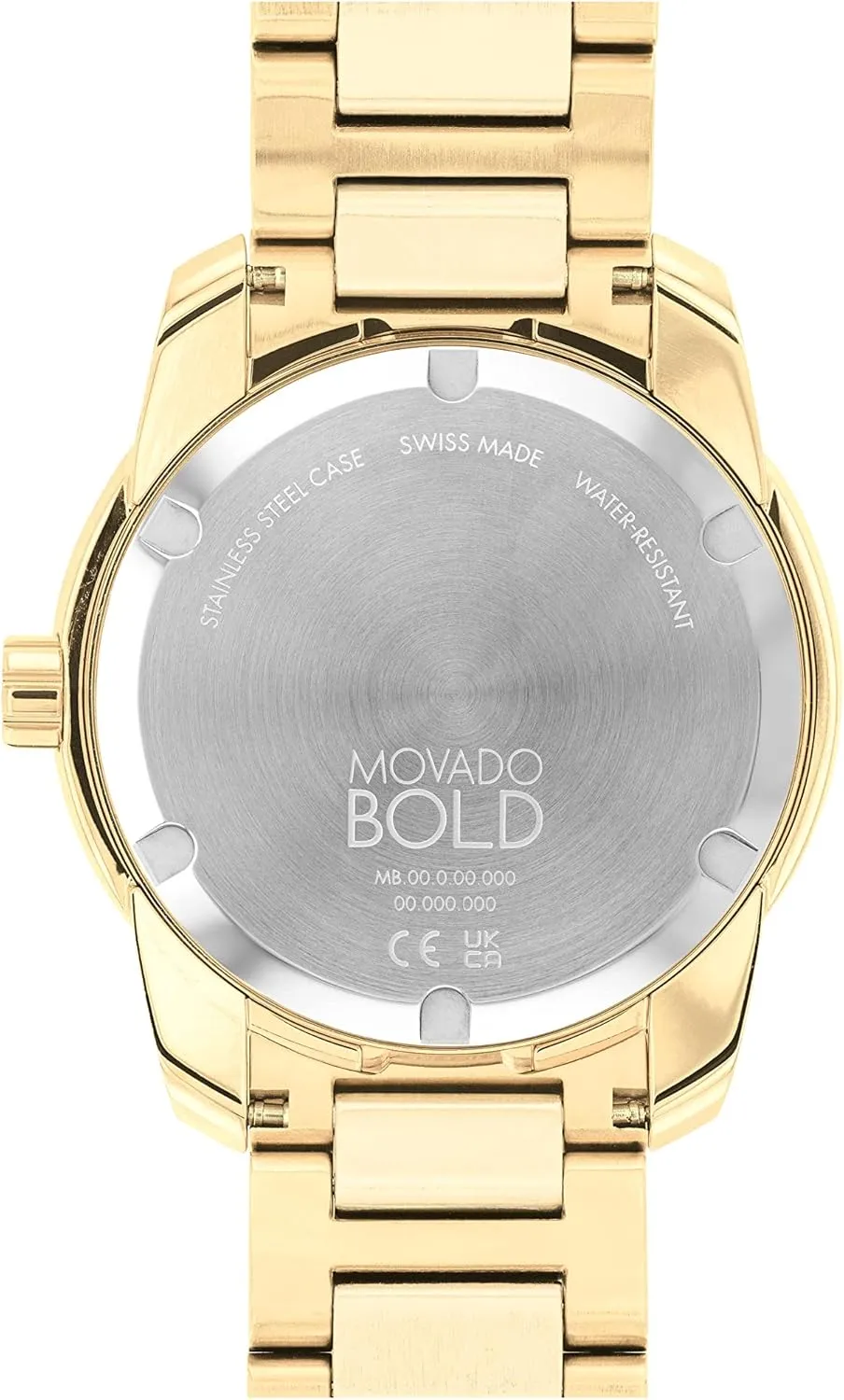 Fashion Timepiece for Him - 42mm Movado Bold Verso Men's Sport Watch - Swiss Quartz Movement, Stainless Steel Link Bracelet - 5 ATM Water Resistance - pigeon Luxury 
