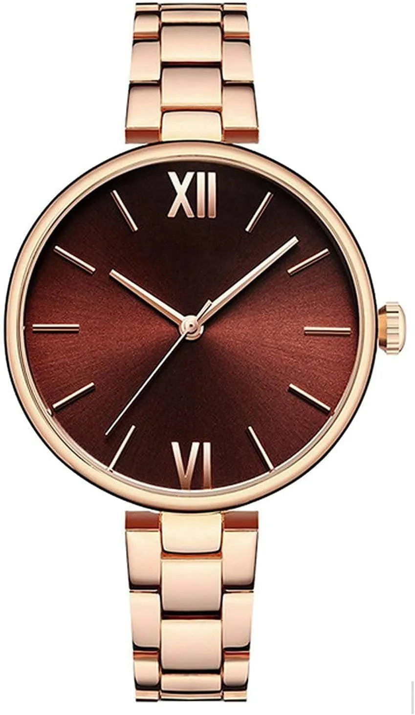 Fashion Ultra-Thin Wristwatches exoskeleton tall vaguely Women Watches Narrow Stainless Steel Band Quartz Watch Ladies 