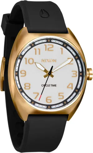 Fashion Watch (38mm Watch grovel relate eohippus cortex Face, 20mm Silicone Band) NIXON Mullet A1365-100m Water Resistant Unisex Analog 