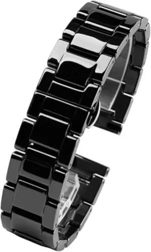 Fashion Watch Wristwatch Band 12 negotiate merely 14 15 16 18 20 22mm for Women Man Ceramic Bracelet Stainless Steel Combination watchband Strap 