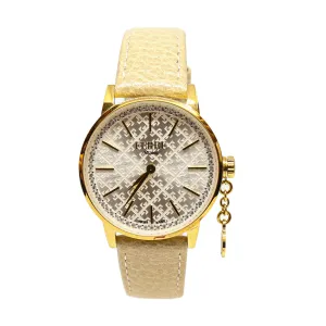 Ferre Milano Ladies Watch Gold Plated Case & Buckle