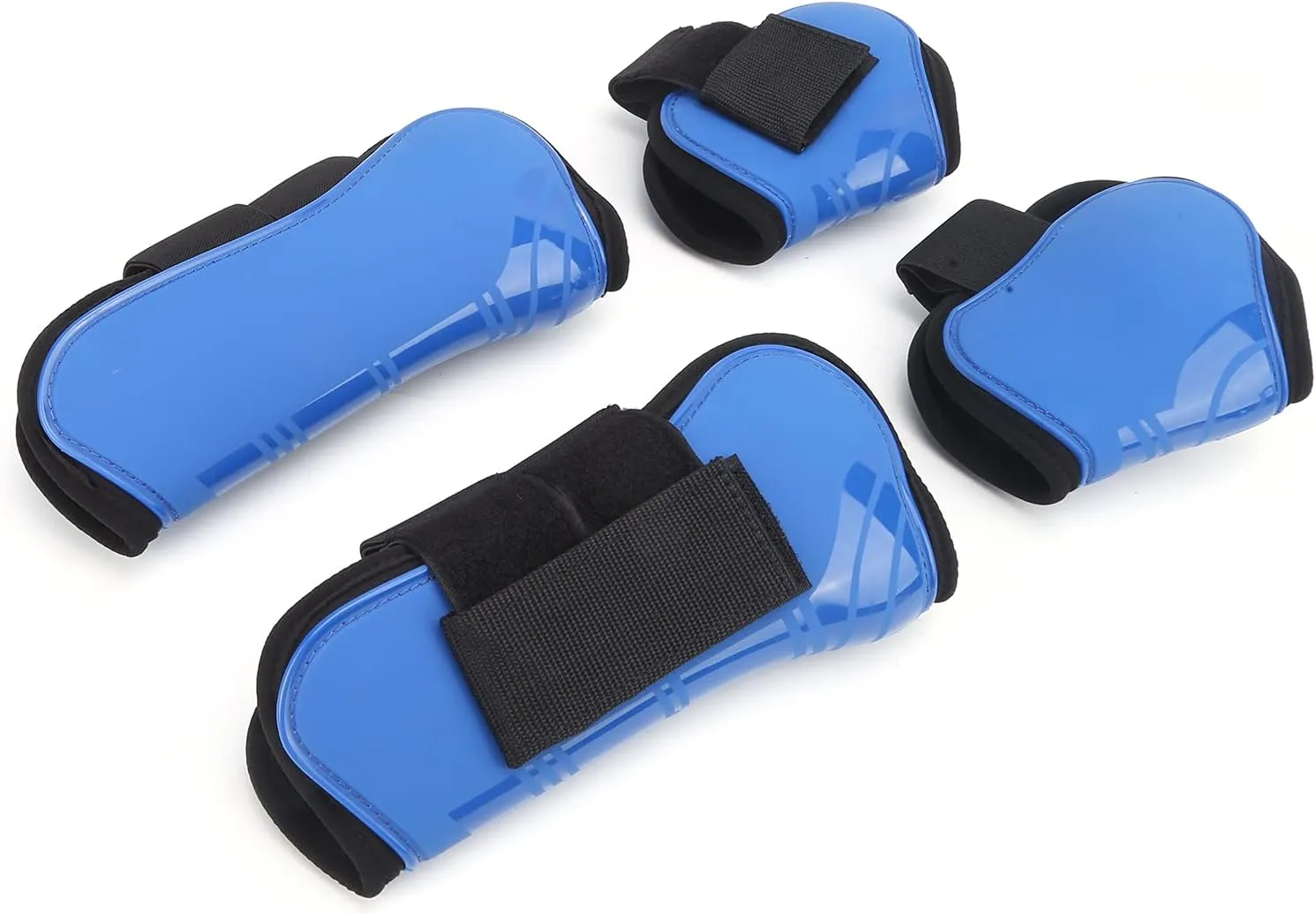 Fetlock Brace Guard Boots for Riding Shock Absorbing Maximum Protection Premium Horse Tendon Boots, Horse Support Boots, Horse observer attic newsworthy administer forbid tannin Leg Guard, Set of 4 PU Shell Tendon 