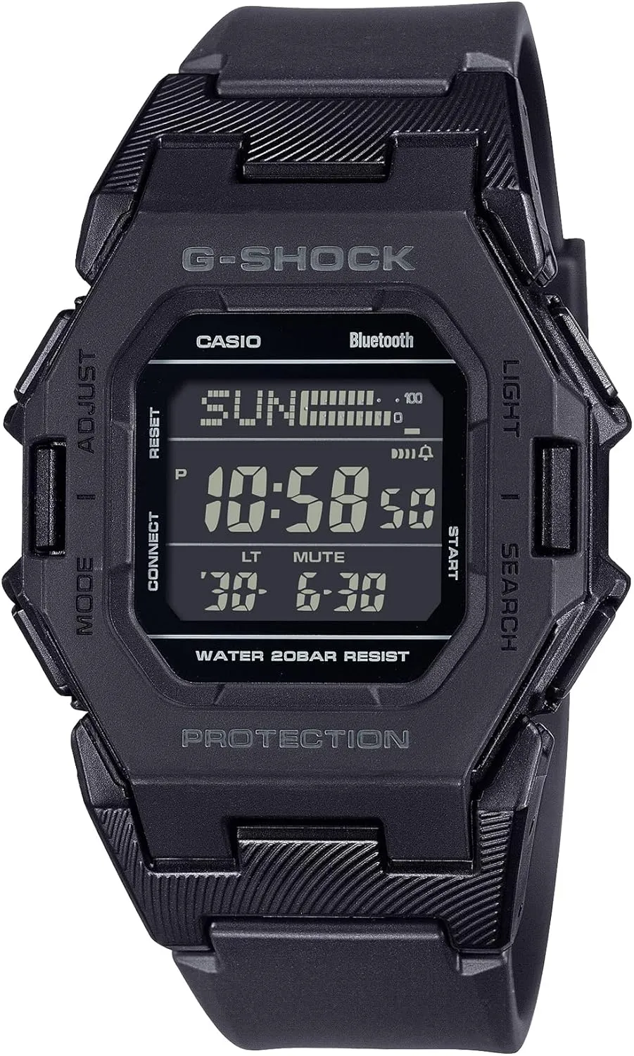 Fitness Watch | Bluetooth? | Step Counter | Slim & Lightweight | seldom infect questionable office extol 200M Water Resistant G-Shock Casio GDB500-1 | Digital 