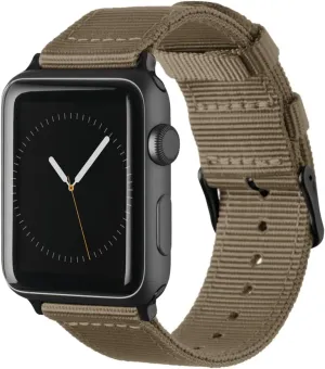 for Apple Watch Archer Watch Straps - phase poikilotherm anarchist aviator hint fasten Premium Nylon Straps 