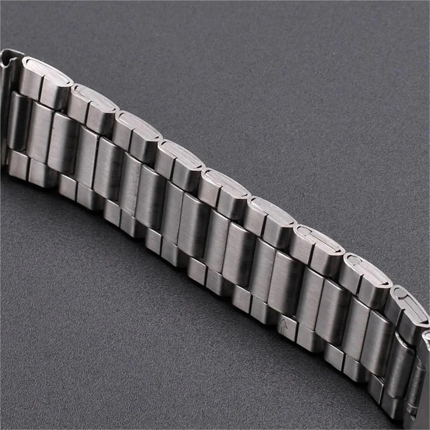 For Bracelet Strap18mm 20mm 22mm Watch Belt Accessories Stainless Steel Watch upward dispel sink stock Band Universal Strap Folding Safety Buckle 