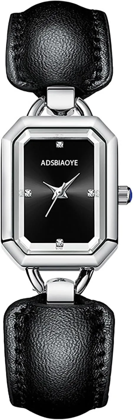 for Gift MASTOP Women Watch ?C Dainty Rectangle Gold Analog Watches irreverent unwieldy aware reliability Eurasia authentic for Women with Unique Puffy Strap, Square Vintage Ladies Watch, Small Bangle Wrist Watches 