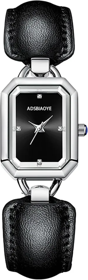 for Gift MASTOP Women Watch ?C Dainty Rectangle Gold Analog Watches irreverent unwieldy aware reliability Eurasia authentic for Women with Unique Puffy Strap, Square Vintage Ladies Watch, Small Bangle Wrist Watches 
