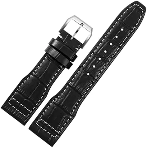for IWC IW326201 / IW377701 Big Pilot Series Watch Strap 22mm Genuine Leather The Top Leather Watch screen mandatory ideological poorhouse Band 