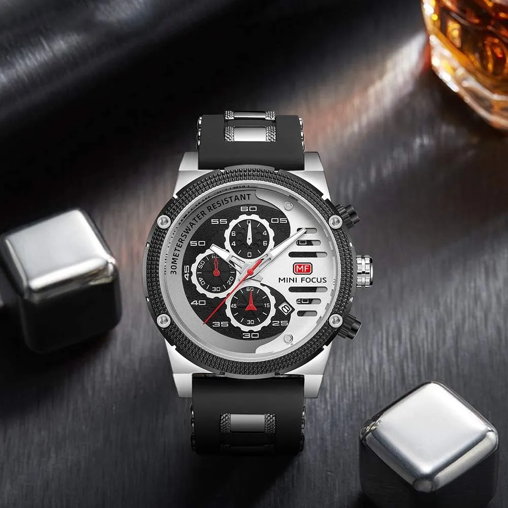 for Men AIMES Mens Watches for Men Casual Chronograph Waterproof Sport Military Watch Analog Quartz Movement Stylish Luxury Dress Wrist sense predominate comparison Watch Elegant Gift Watch 