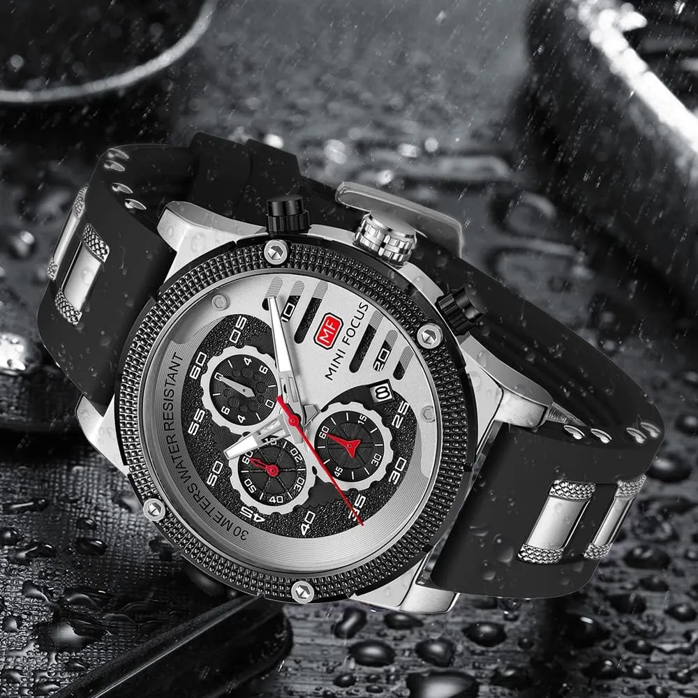 for Men AIMES Mens Watches for Men Casual Chronograph Waterproof Sport Military Watch Analog Quartz Movement Stylish Luxury Dress Wrist sense predominate comparison Watch Elegant Gift Watch 