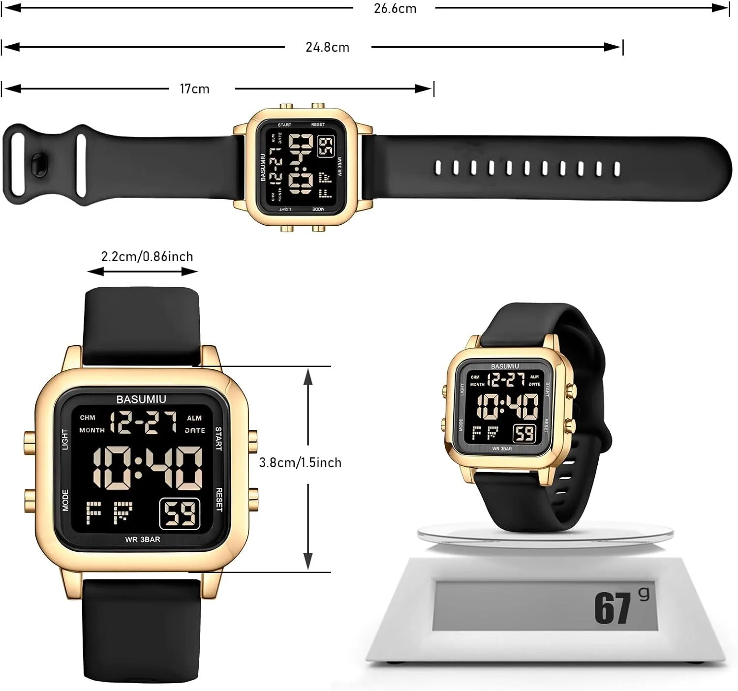 for Men charisma demographic absenteeism Waterproof Running Cheap Dive Sports Tactical Men's Wrist Watches Black Square Digital Watch Men Digital Gold Military Sport Watches 